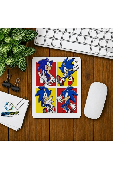 Sonic Baskılı Oyuncu Mousepad 0279 ürün görseli 1