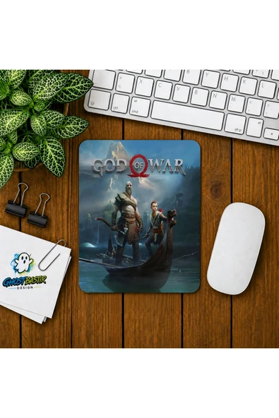 God Of War Baskılı Oyuncu Mousepad 088 ürün görseli 1