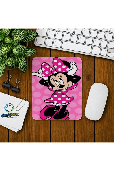 Minnie Mouse Baskılı Oyuncu Mousepad 0206 ürün görseli 1