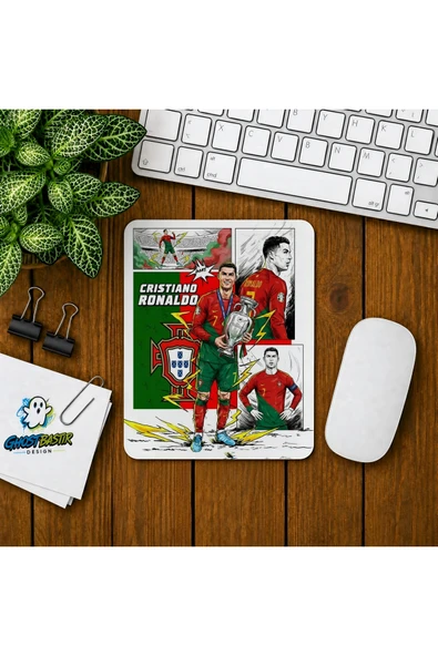 Ronaldo Baskılı Oyuncu Mousepad 0261 ürün görseli 1