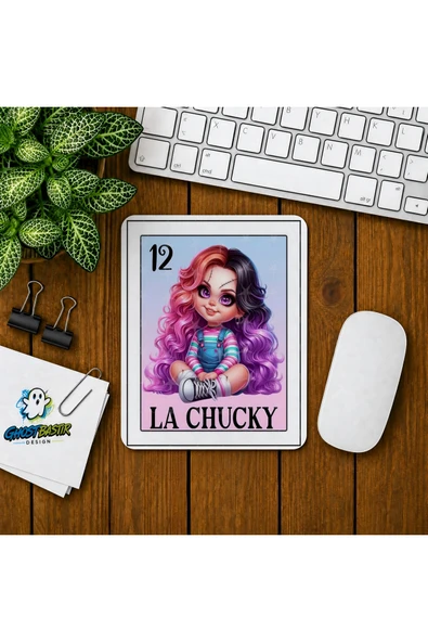La Chucky Baskılı Oyuncu Mousepad 0175 ürün görseli 1