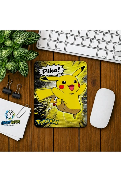 Pikachu Baskılı Oyuncu Mousepad 0234 ürün görseli 1