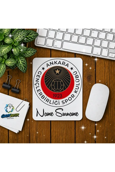 Kişiye Özel Gençlerbirliği Spor Baskılı Oyuncu Mousepad 0153 ürün görseli 1