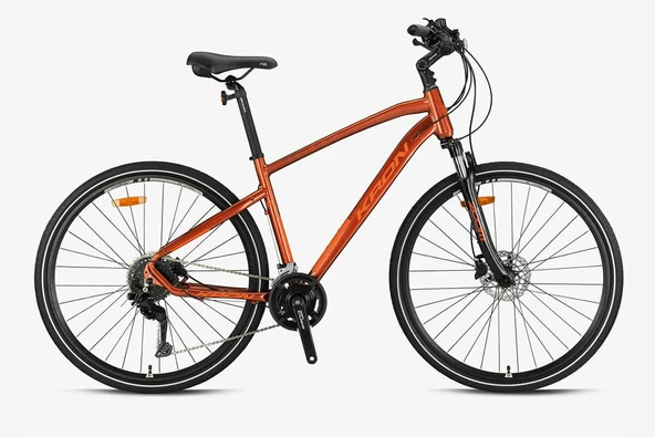 KRON TX 300 - 28" Trekking - 20' - 18 Vites - H.DISC - Bakır - Kahverengi ürün görseli 1