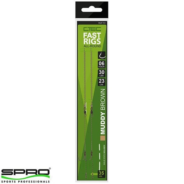 SPRO Fast Rigs Muddy Hazır İğne Takımı #04 ürün görseli 1
