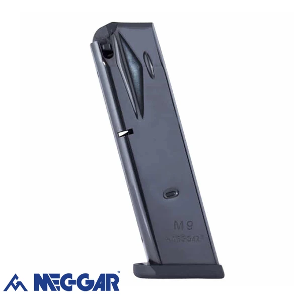 MEC-GAR F92 SB Beretta-Yavuz Tabanca Şarjörü Siyah ürün görseli 1