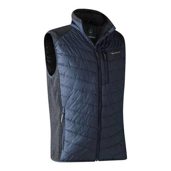 DEERHUNTER Moor Padded Lacivert SoftShell Yelek S - Resim 2