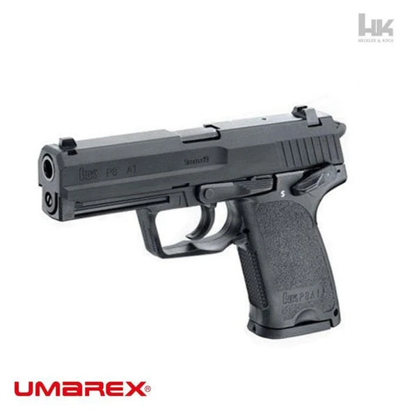 UMAREX Heckler&Koch P8 A1 Airsoft Tabanca - Siyah ürün görseli 1