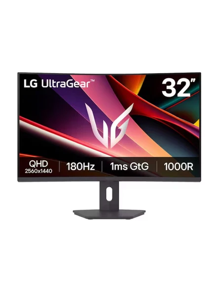 LG UltraGear 32G600A-B 31.5" 1 ms 2K Curved 180 Hz Oyuncu Monitörü ürün görseli 1