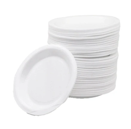 Uplass Plastik Tabak 17 cm  100'lü ürün görseli 1