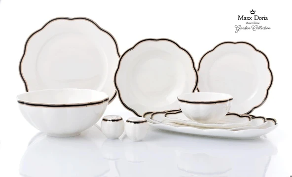 58 Parça 12 Kişilik Garden Collection Line Porselen Yemek Takımı ürün görseli 1