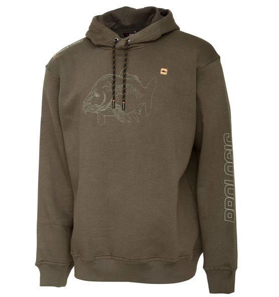 Prologic Mirror Carp Hoodie Ivy Green Kapüşonlu ürün görseli 1