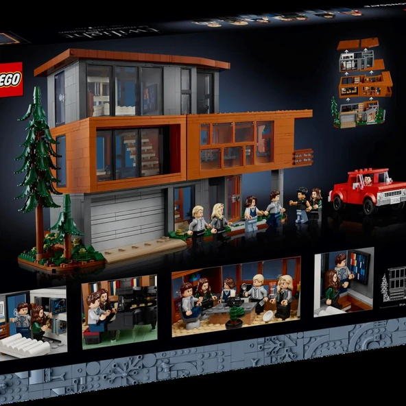 LEGO İdeas 21354 Alacakaranlık Cullen Evi (1430 Parça) ürün görseli 1