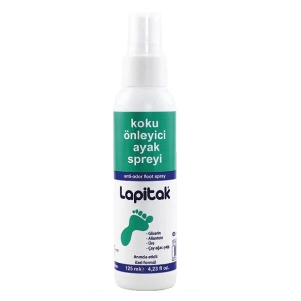 Lapitak Ayak Kokusu Önleyici Ayak Spreyi 125 ml ürün görseli 1