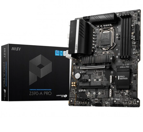 MSI MPG Z590-A PRO Intel Z590 Soket 1200 DDR4 5333MHz (OC) M.2 Anakart Outlet ürün görseli 1