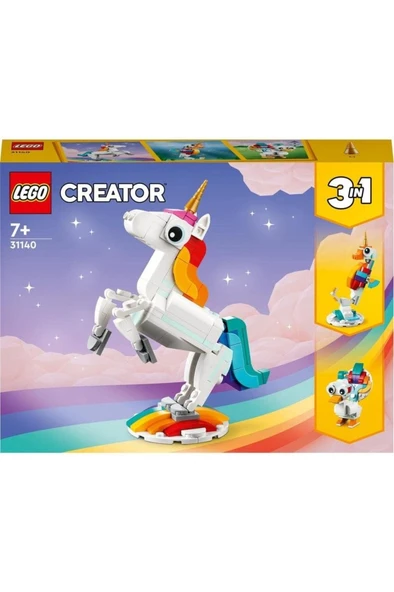 LEGO ® Creator Sihirli Tek Boynuzlu At 31140 Oyuncak Yapım Seti (145 Parça) ürün görseli 1