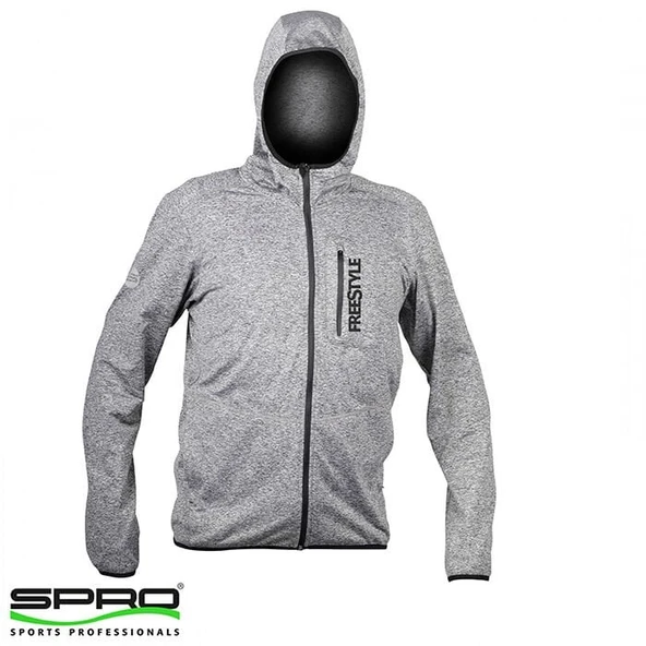 T.SPRO FreeStyle UL Gri Kapüşonlu - M ürün görseli 1