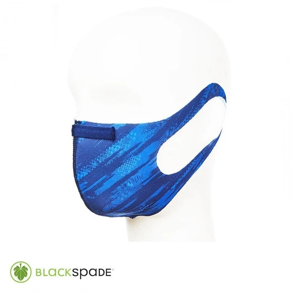 BLACKSPADE Unisex Koruyucu Maske Yarış Desen ürün görseli 1