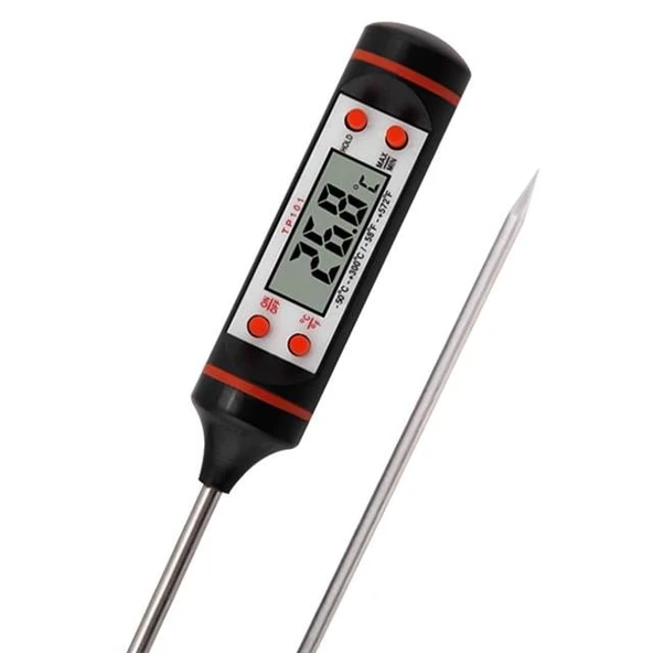 Gesi TP-101 Cep Tipi Daldırmalı Dijital Termometre - Resim 2