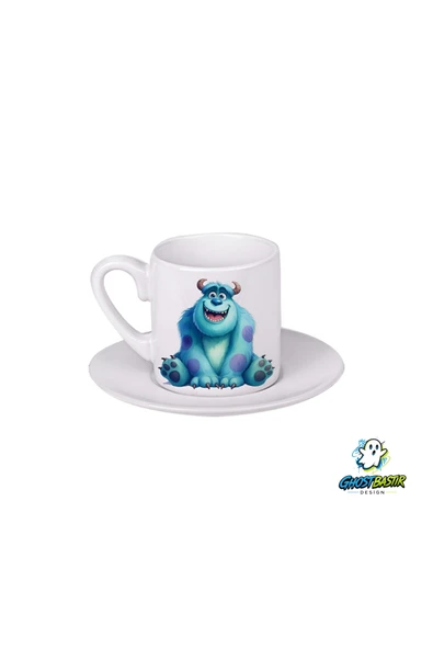 Monsters Sulley Türk Kahvesi Fincanı 0152 ürün görseli 1