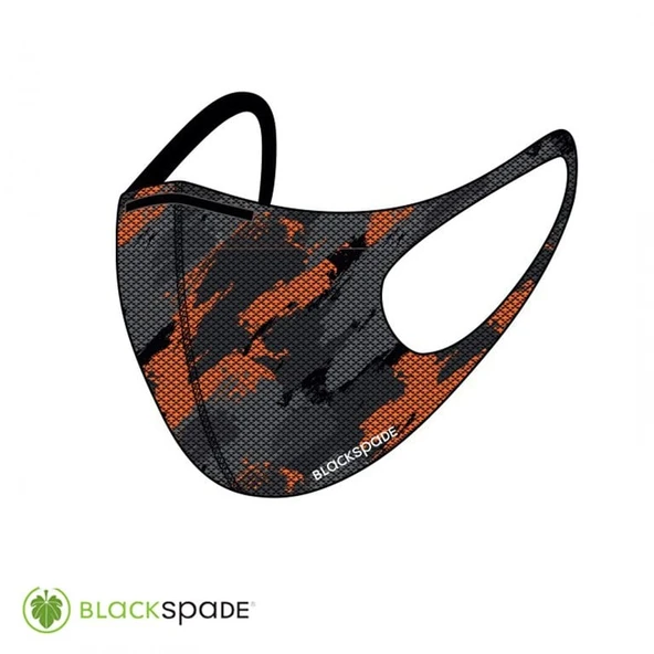 BLACKSPADE Unisex Koruyucu Maske Dağınık Desen ürün görseli 1