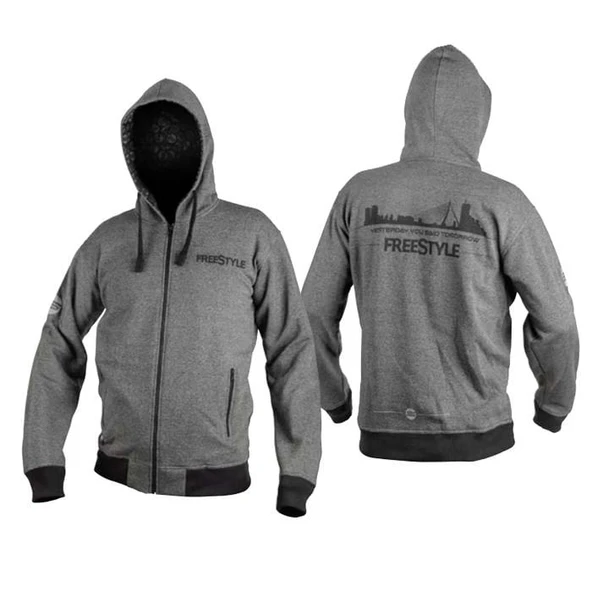 SPRO FreeStyle Gri X BK Kapüşonlu - M - Resim 3