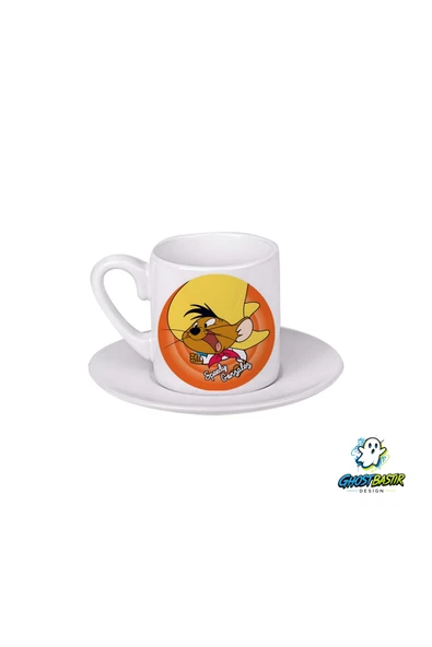 Speedy Gonzales Türk Kahvesi Fincanı 0173 ürün görseli 1