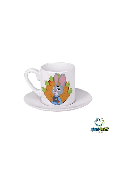 Zootropolis Judy Türk Kahvesi Fincanı 0187 ürün görseli 1