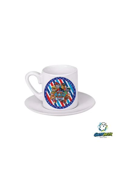 Paw Patrol Türk Kahvesi Fincanı 0155 ürün görseli 1