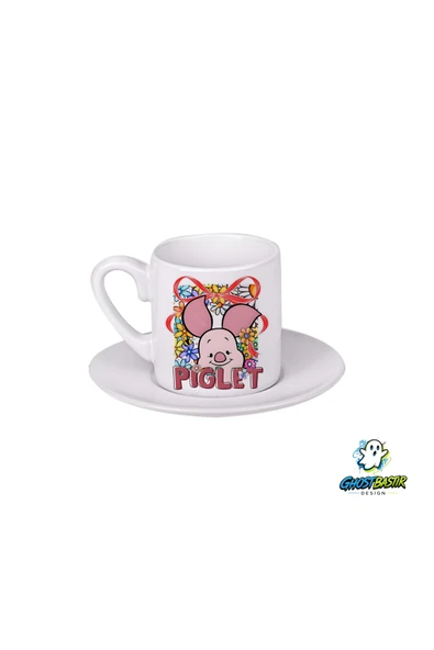 Piglet Türk Kahvesi Fincanı 0157 ürün görseli 1