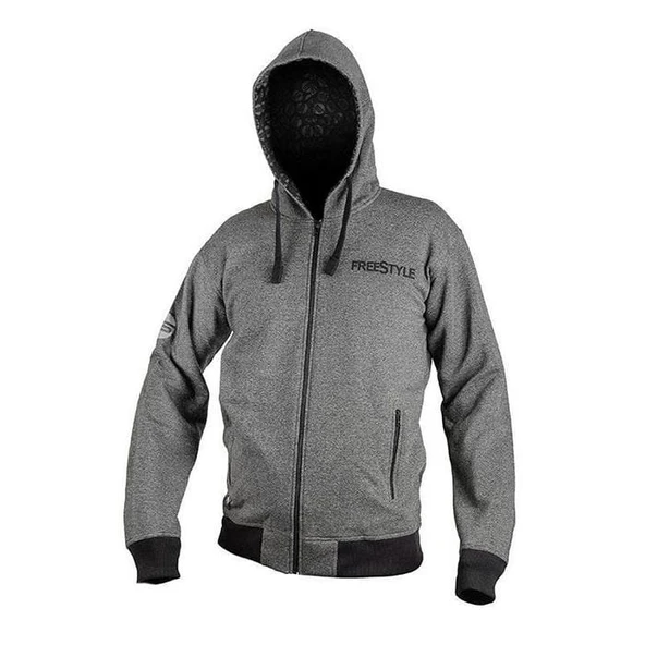 SPRO FreeStyle Gri X BK Kapüşonlu - XL - Resim 2