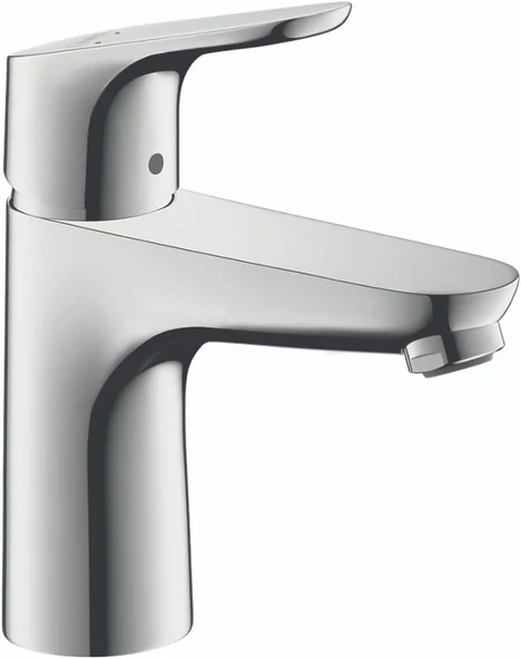 Hansgrohe Focus Yükseltme Kolay Temizlik 1 Saplı 1 7" Uzun Banyo Lavabo Bataryası Krom, 04371000 ürün görseli 1