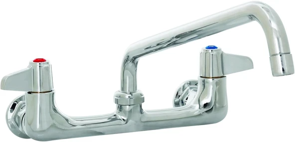 T&S Brass 5F-8Wlx12 Duvara Monte Musluk 20 Cm Merkezli 30 Cm Döner Nozullu ürün görseli 1