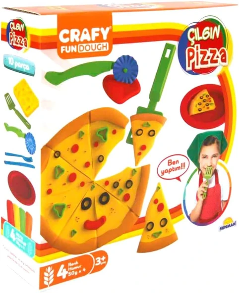 Fun Dough Çılgın Pizza Oyun Hamuru Seti 200 Gr ürün görseli 1