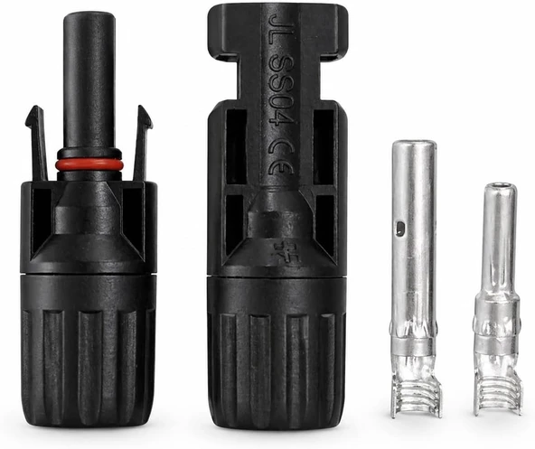 Jl Ss04 Fotovoltaik Güneş Paneli Konnektör Seti 1000V 30A, Ip67, Ul-94V0, Ce ürün görseli 1