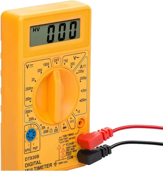 Dijital Multimeter Pens Amper Metre Dijital Pensampermetre Voltaj Dc Alternatif Akım Ölçme Ölçüm ürün görseli 1