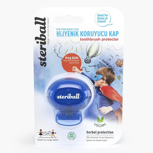 Steriball Fırçası Için Vegan Hijyenik Kap ürün görseli 1