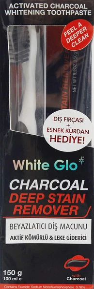 White Glo Beyazlatıcı Macunu, Aktif Kömürlü Giderici, 100 Ml ürün görseli 1