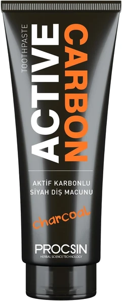 Procsin Aktif Karbon Macunu, Beyazlatıcı & Plak Karşıtı, Nefes Ferahlatıcı & Doğal Formül, Günlük Ağız Bakımı, 80 Ml ürün görseli 1