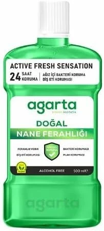 Doğal Ağiz Bakim Suyu Naneli 500 Ml ürün görseli 1