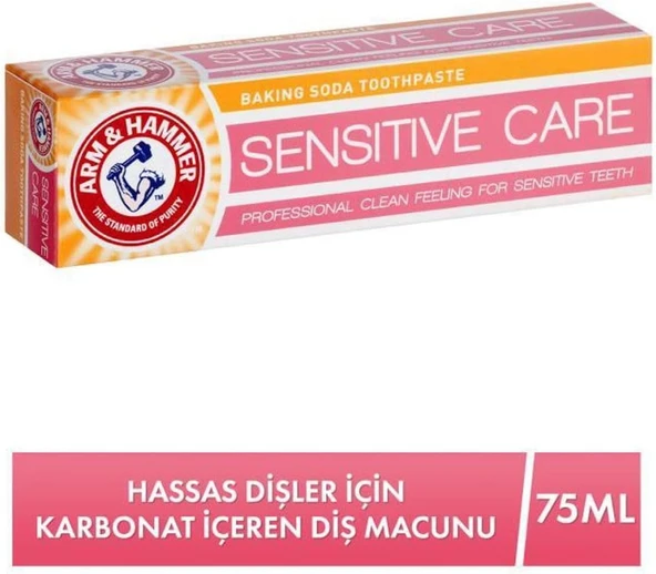 Arm & Hammer Sensitive Care Macunu 75 Ml ürün görseli 1