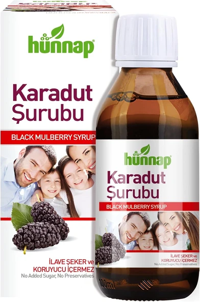 Hünnap Karadut Şurubu 1 Paket(1 X 50 Ml) ürün görseli 1