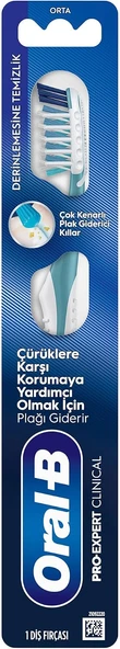 Pro-Expert Clinical Derinlemesine Temizlik Fırçası, Orta Sertlik ürün görseli 1