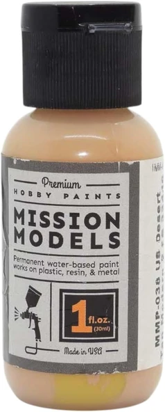 Mission Models Mmp-038 Fs 33446 Us Desert Tan 2 Maket Boyası 30Ml ürün görseli 1