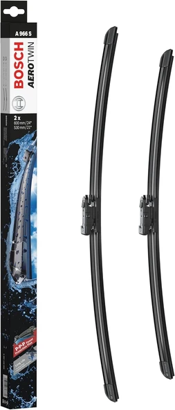 Aerotwin Silecek Seti Range Rover Evoque (2017-2019), Volvo Xc90 I (2005-2012), S60 (2002-2010), Vw Tiguan (2012-2018) [600/530 Mm] A966S 3397118966 ürün görseli 1