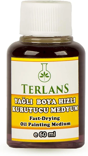 Terlans Yağlı Boya Hızlı Kurutucu Medyum 60 Ml Fast-Drying Oil Painting Medium ürün görseli 1