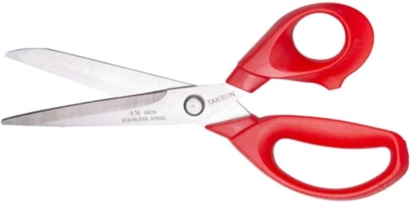 Taksun Gl160 Terzi Konfeksiyon Tekstil Kumaş Kesim Makası 24 Cm Plastik Saplı 9,5Inc, 09062021Gl160 ürün görseli 1