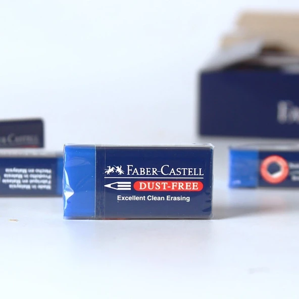 Faber-Castell Beyaz Silgi, 20’Li, Kurşun Kalem İzlerini Kolayca Silen, Yumuşak Dayanıklı Yapı, Doğa Dostu Tasarım ürün görseli 1