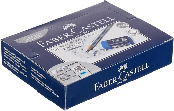Faber-Castell Sınav Silgisi 30'Lu 50X10X50 Mm, ürün görseli 1