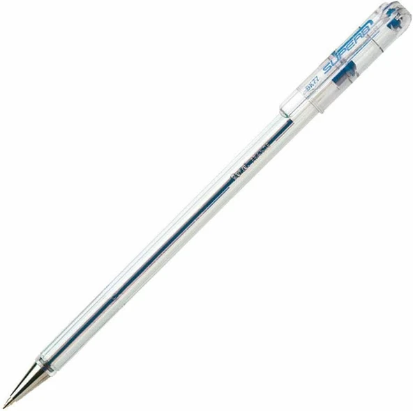 Pentel 0.7 Mm Bazlı Roller Kalem 12'Li Kutu Mavi̇ ürün görseli 1
